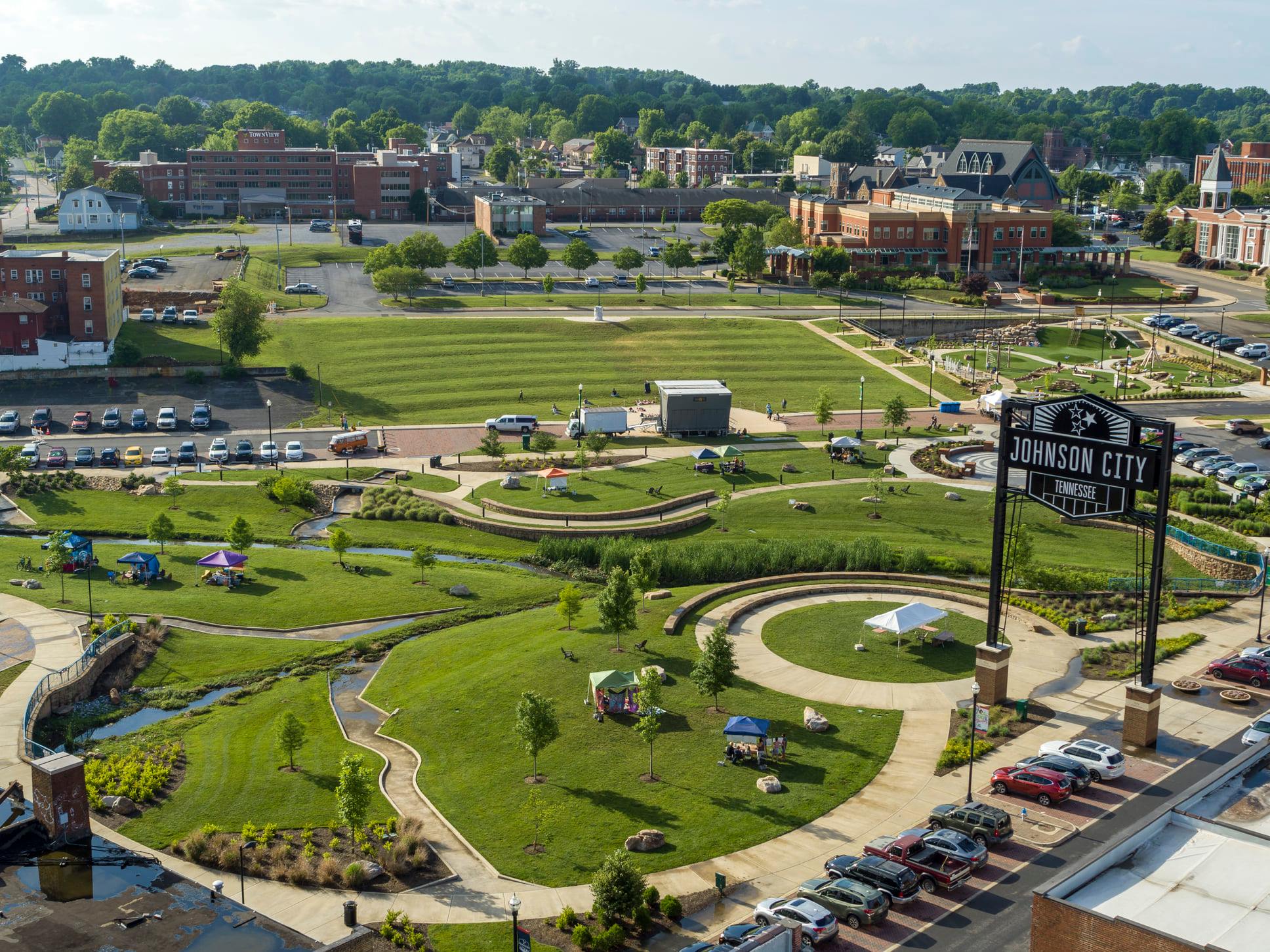 King Commons Park green space