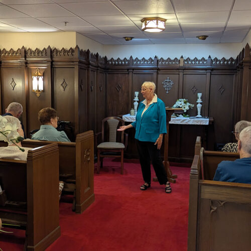 Becky Res Leading Church