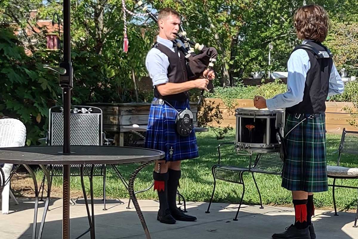 Bagpipers