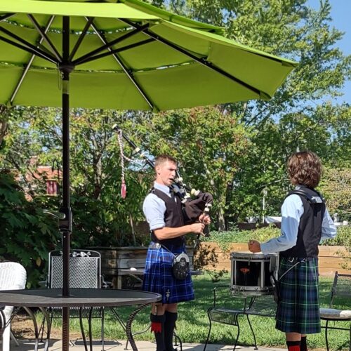 Bagpipers