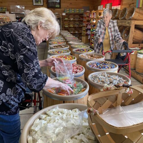 Barbara and Beverly Candy Store