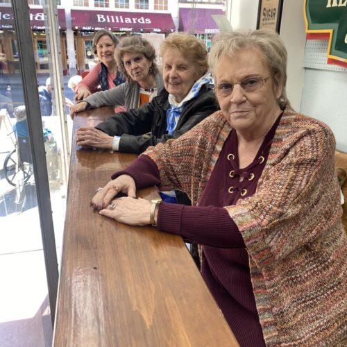Ice Cream Shop Group Pic