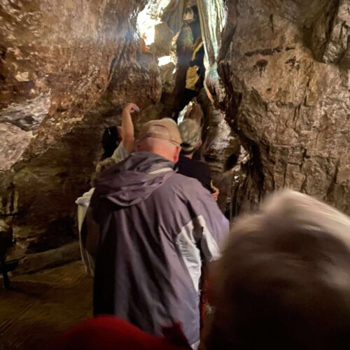 Inside Linville Caverns